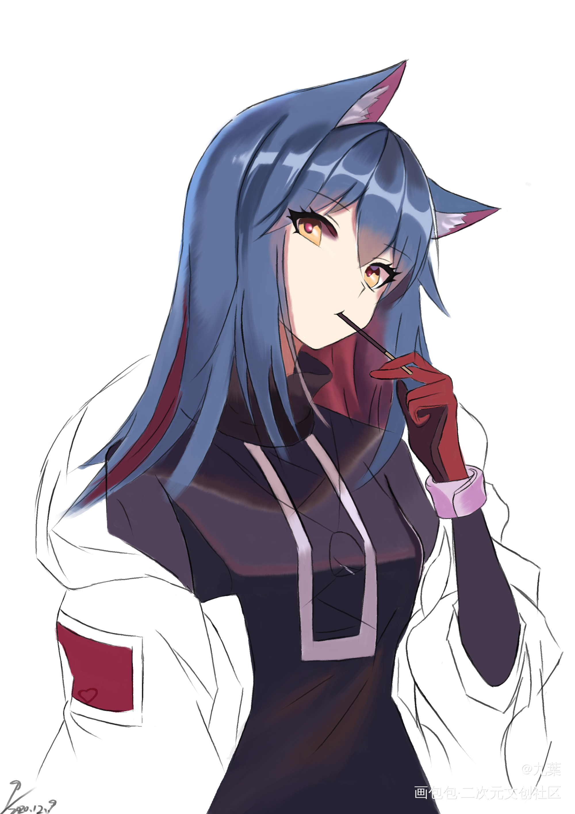 _彩色漫画板绘涂绘画作品