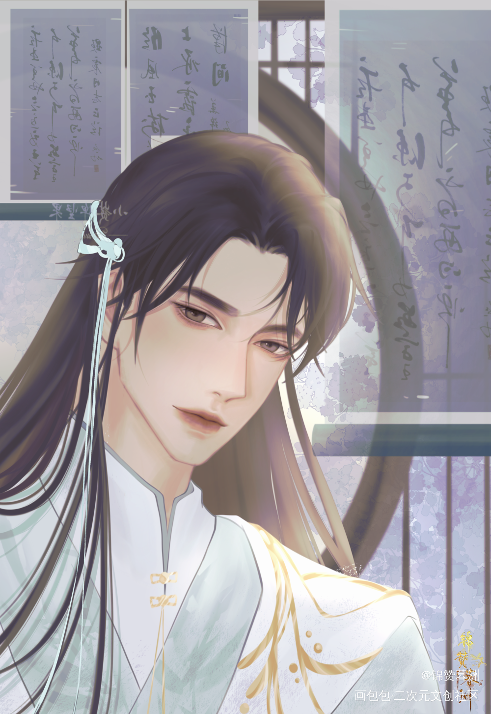周翔_职业替身188男团周翔平涂我要上首推绘画作品