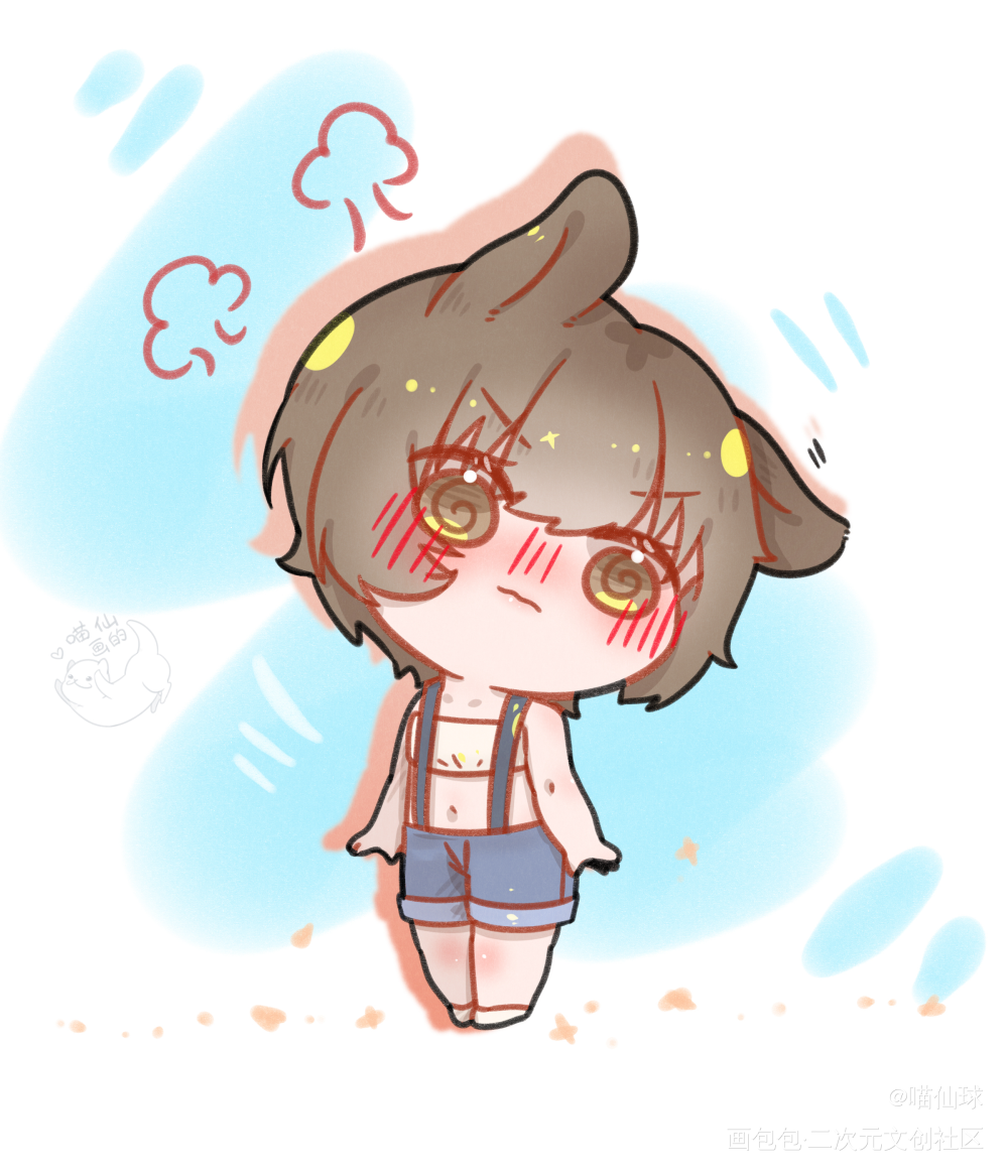 清凉一夏2.0_娘娘腔188男团绘画作品
