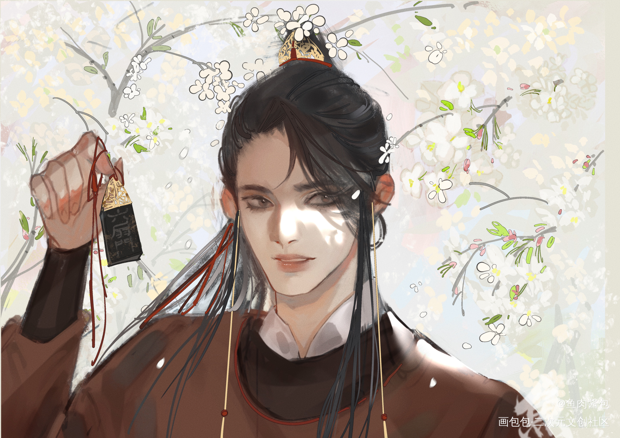 小捕头山牙子_破云严江严峫绘画作品