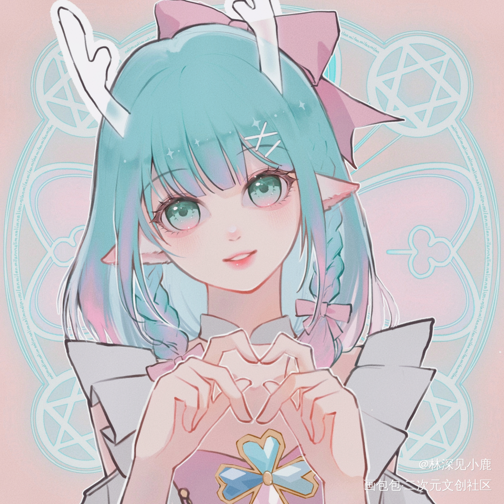 魔法少女瑶瑶公主_王者荣耀瑶头像王者荣耀瑶绘画作品