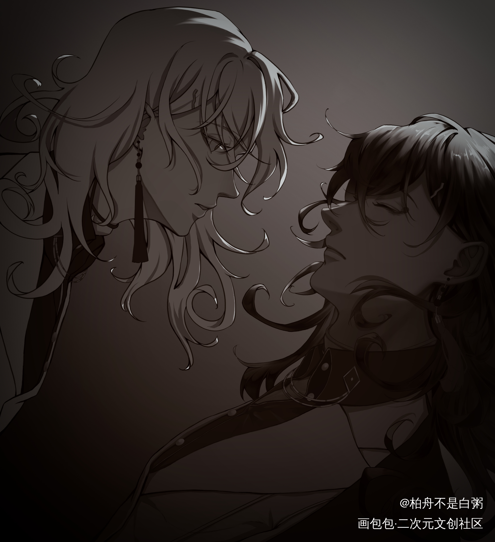 VOX＆BOX_luxiemvoxakuma摸鱼板绘绘画绘画作品