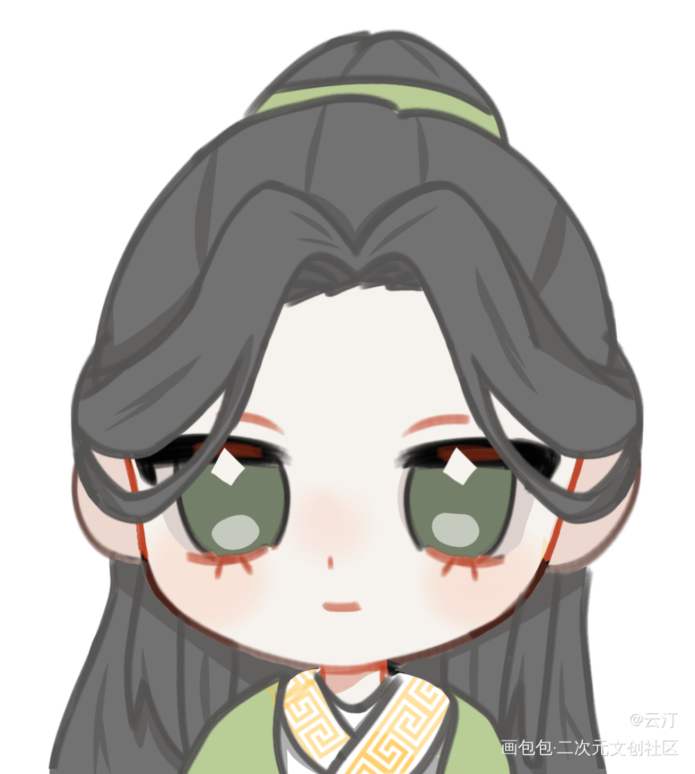 q版沈老师_人渣反派自救系统绘画作品