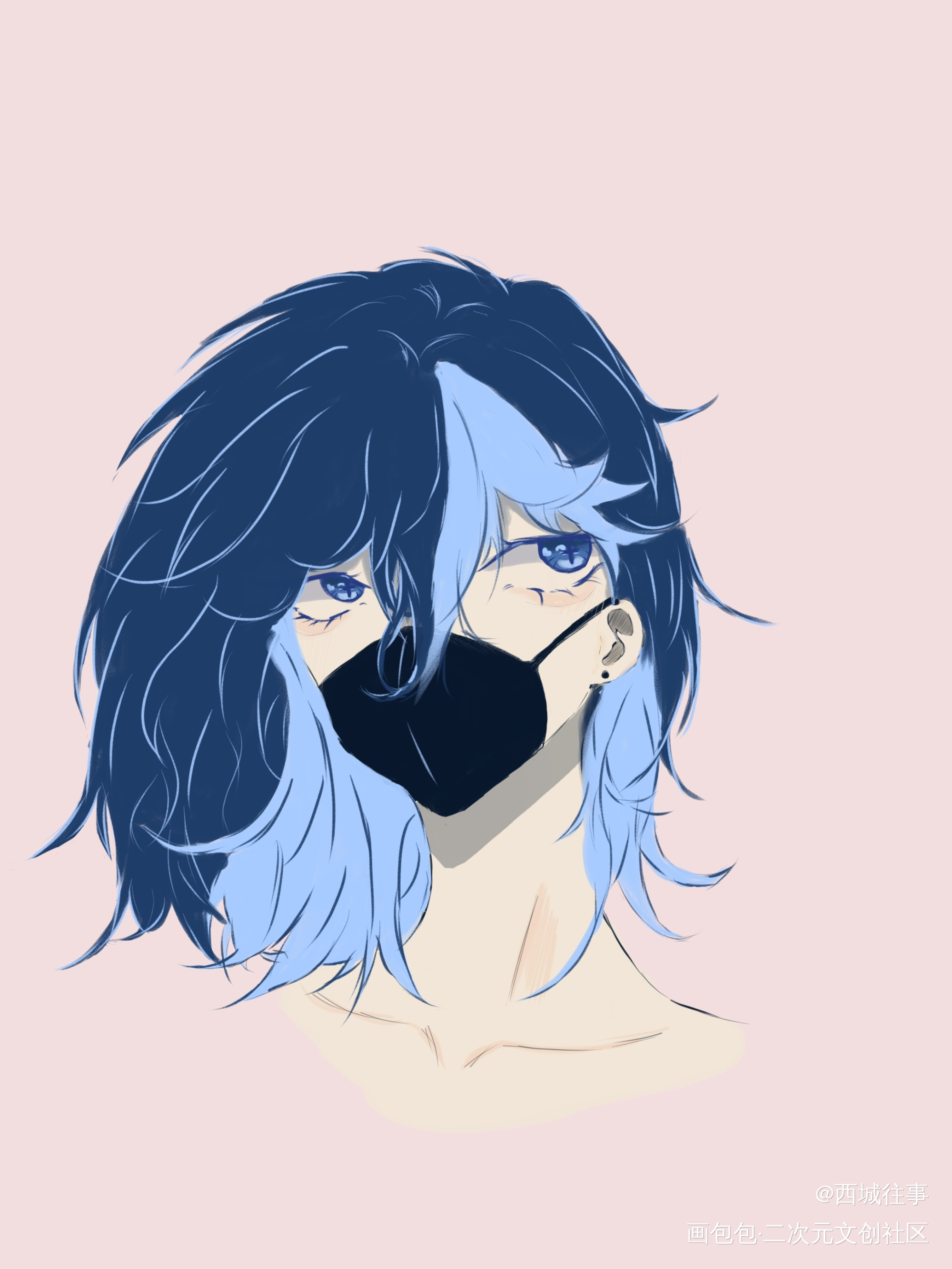 暮梓_原创oc绘画作品