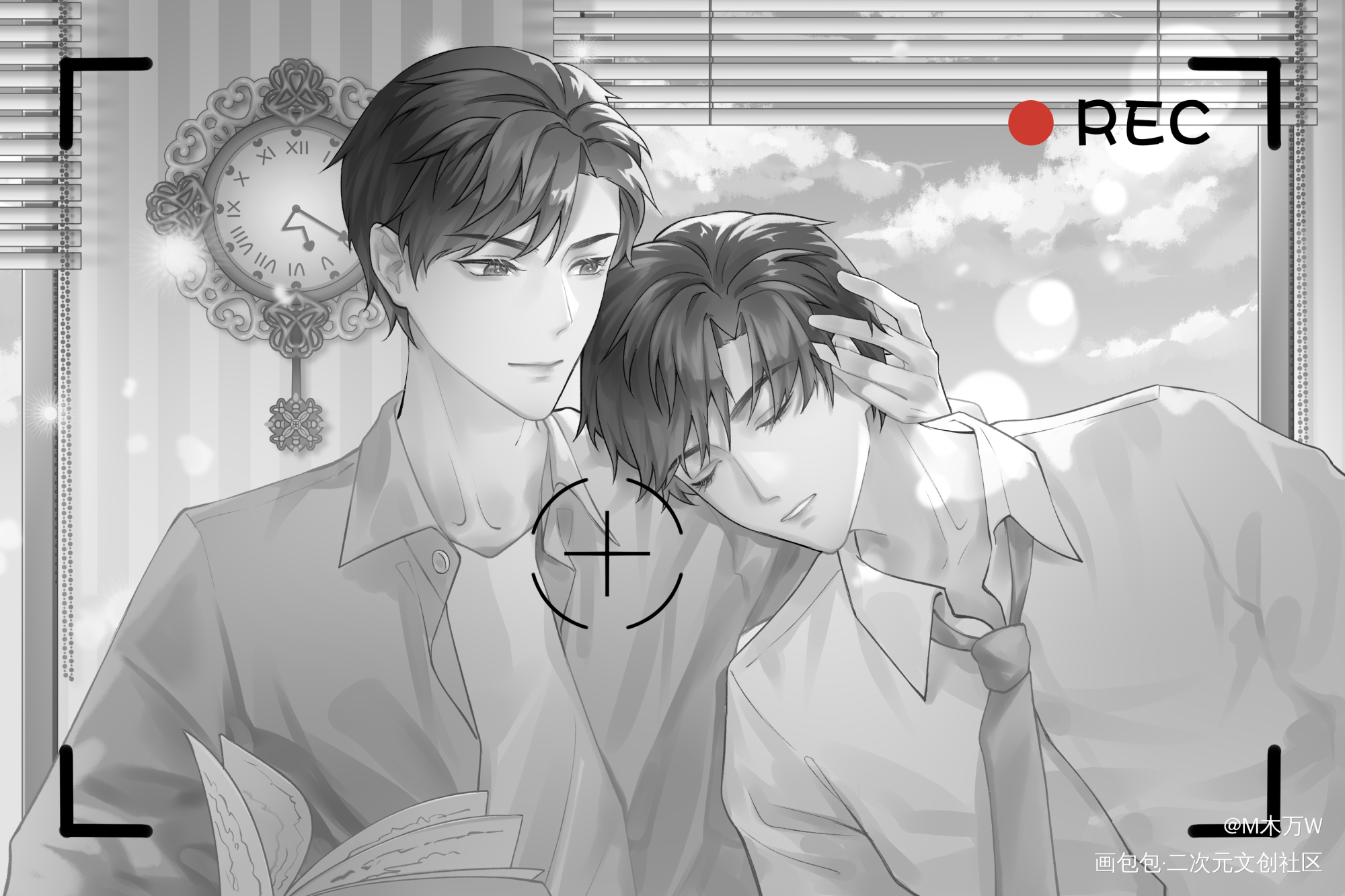 《定格》_病案本谢清呈贺予绘画作品