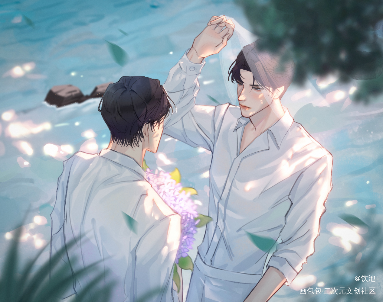 贺宝生日快乐～_病案本绘画作品