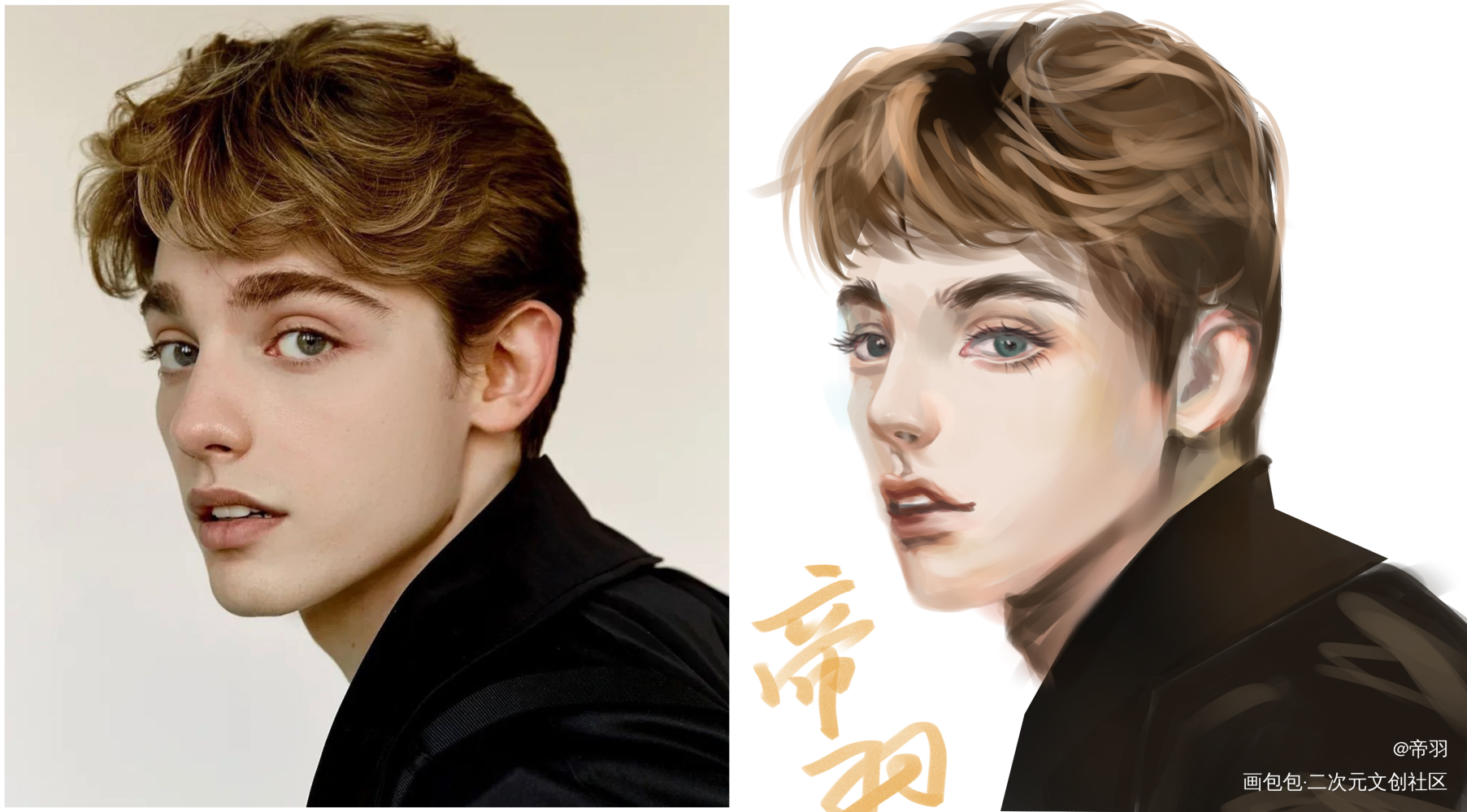 一小时速涂练习_厚涂绘画作品