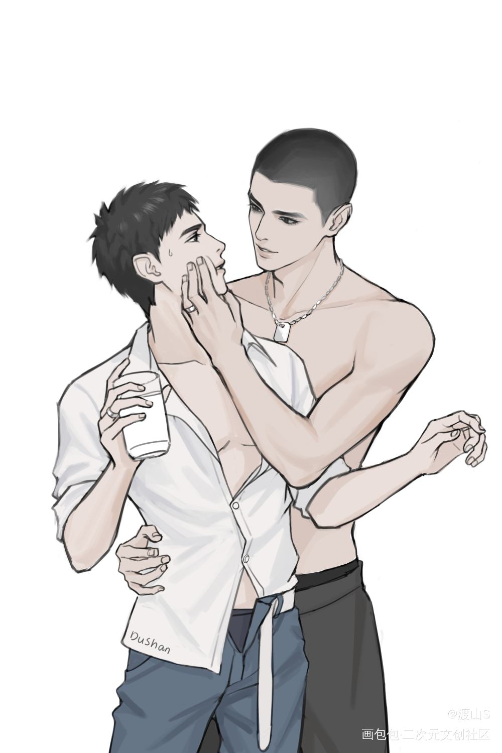 俞白的新婚生活_小白杨188男团2022俞风城生日快乐俞白白新羽绘画作品