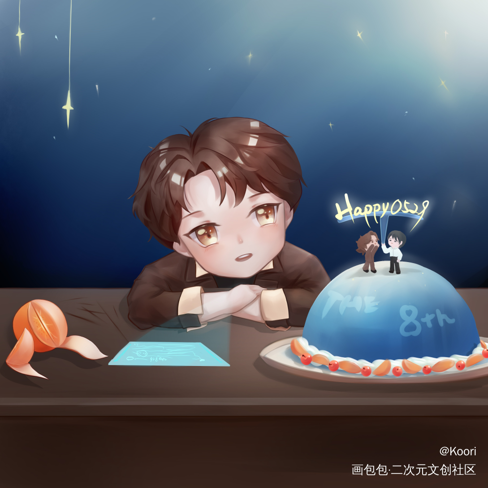 陆校长0529生日快乐_残次品陆必行绘画作品
