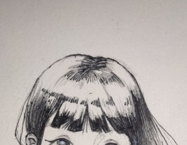 发一个头_绘画作品