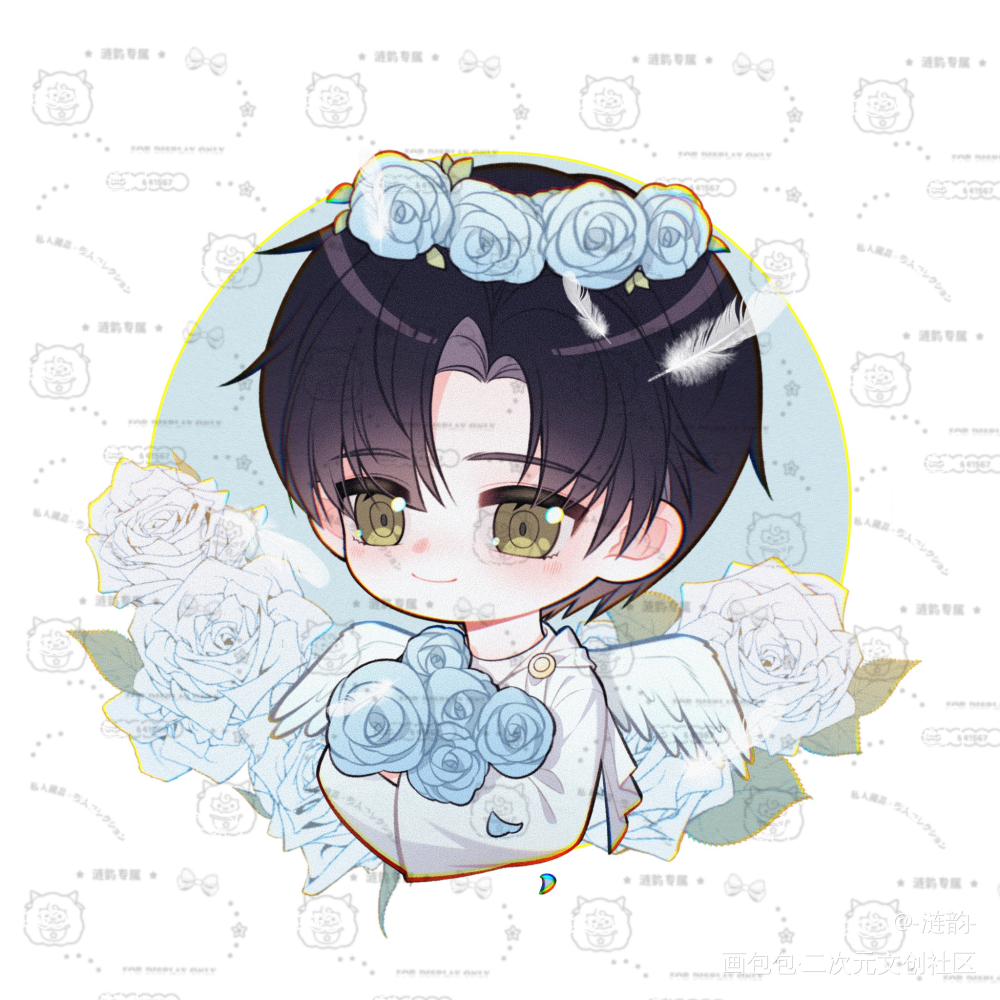 Devil angel·寒故_一醉经年188男团寒故何故宋居寒Q版绘画作品