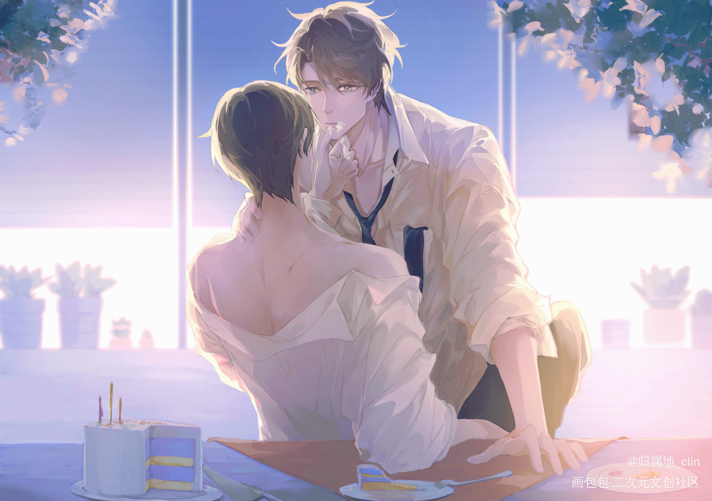 陆林/陆必行生贺_残次品陆林林静恒陆必行绘画作品