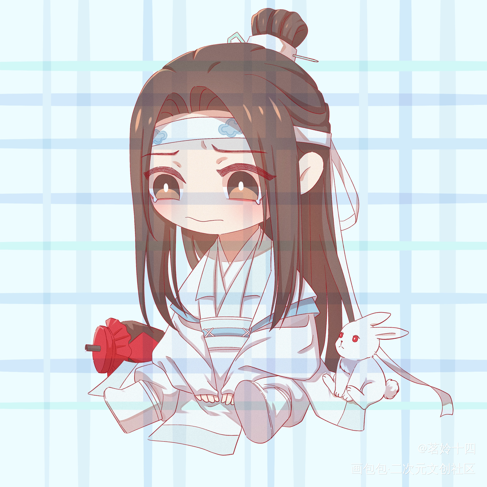 稿勿用（看好了看好了）_魔道祖师Q版我要上首推墨香铜臭绘画作品