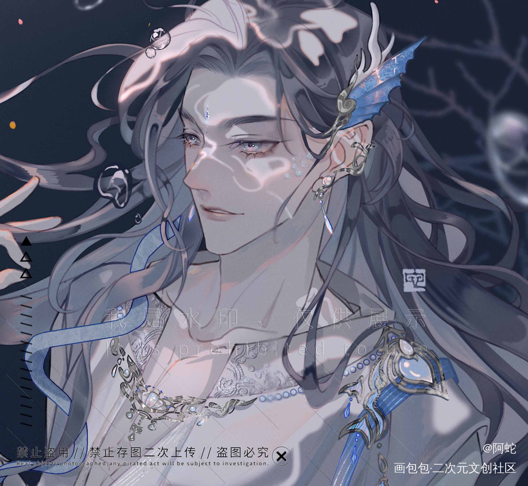 喜欢的话多多关注(^-^)_剑网3蓬莱古风约稿绘画绘画作品