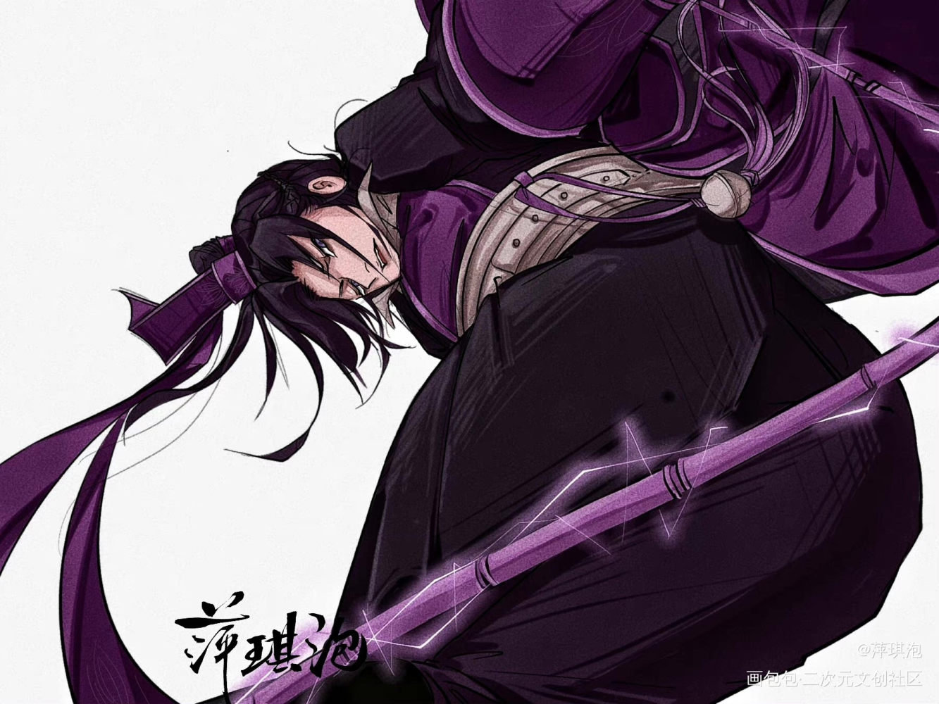 你还有什么遗言吗_魔道祖师江澄同人摸鱼绘画作品