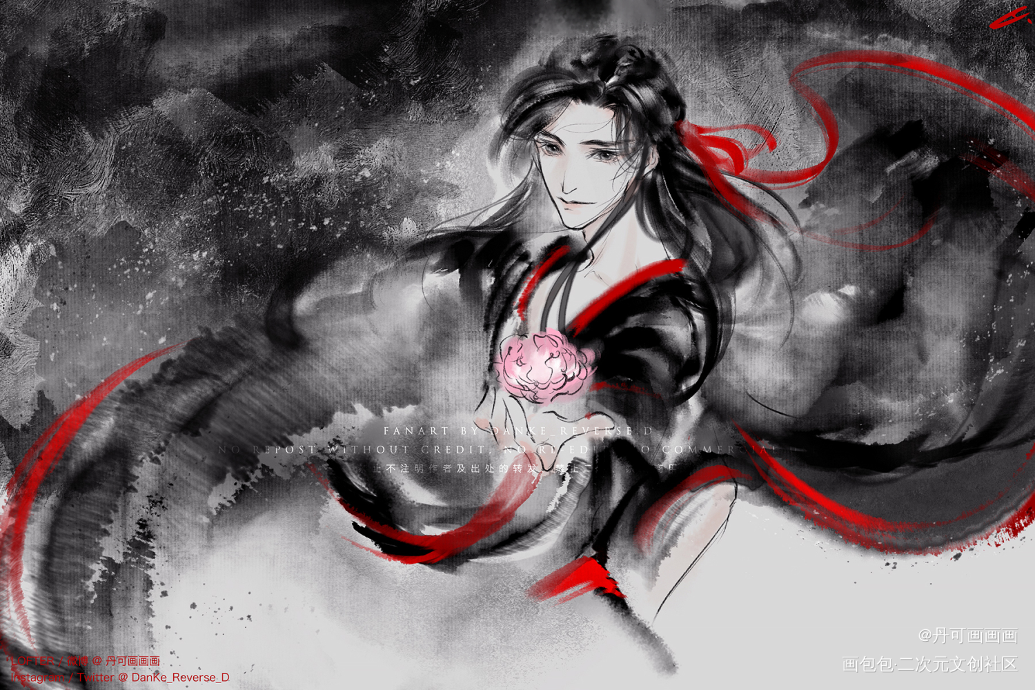 35分钟摸老祖_魔道祖师忘羡魏无羡绘画作品