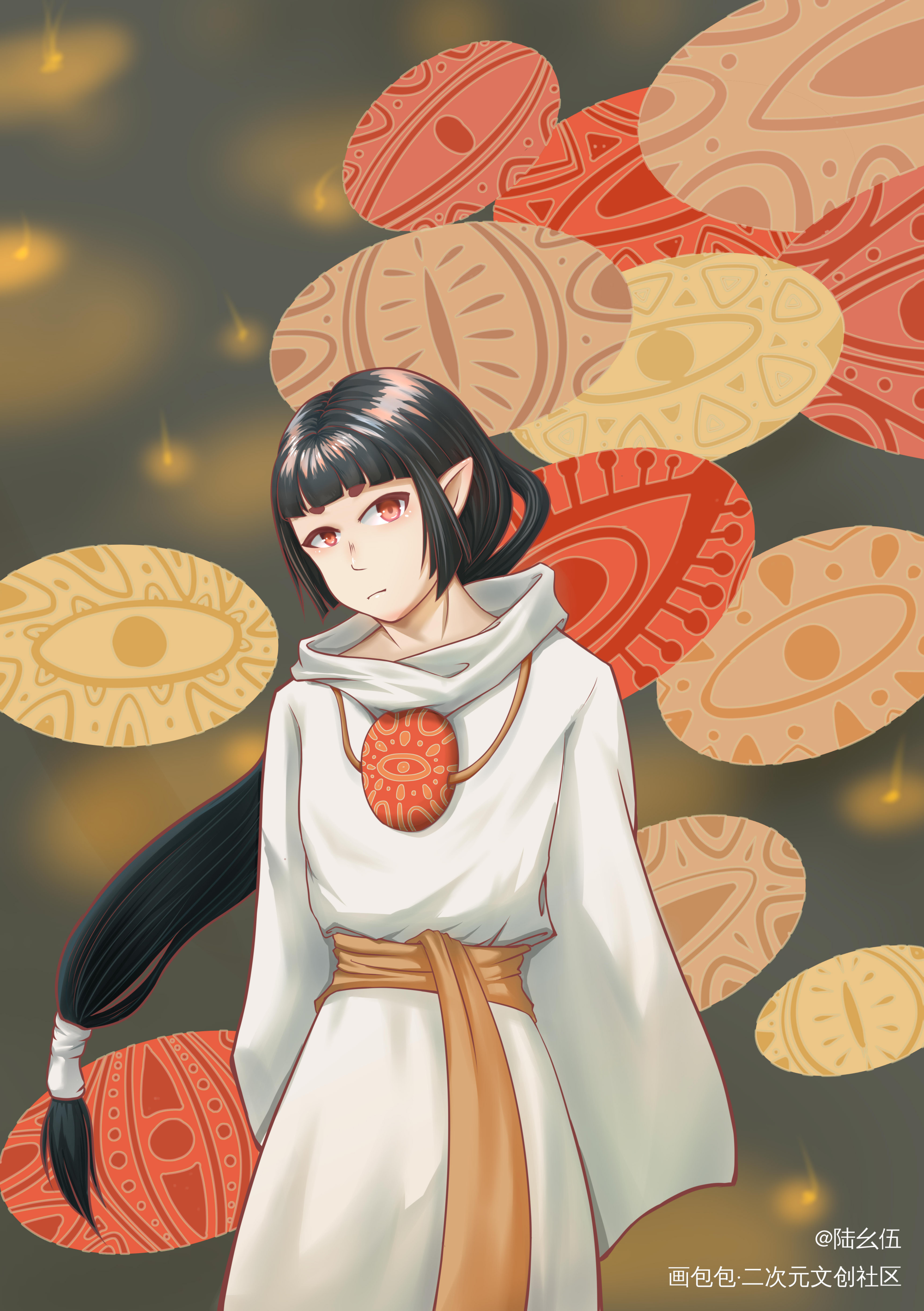 画画人的毛病_插画绘画绘画作品