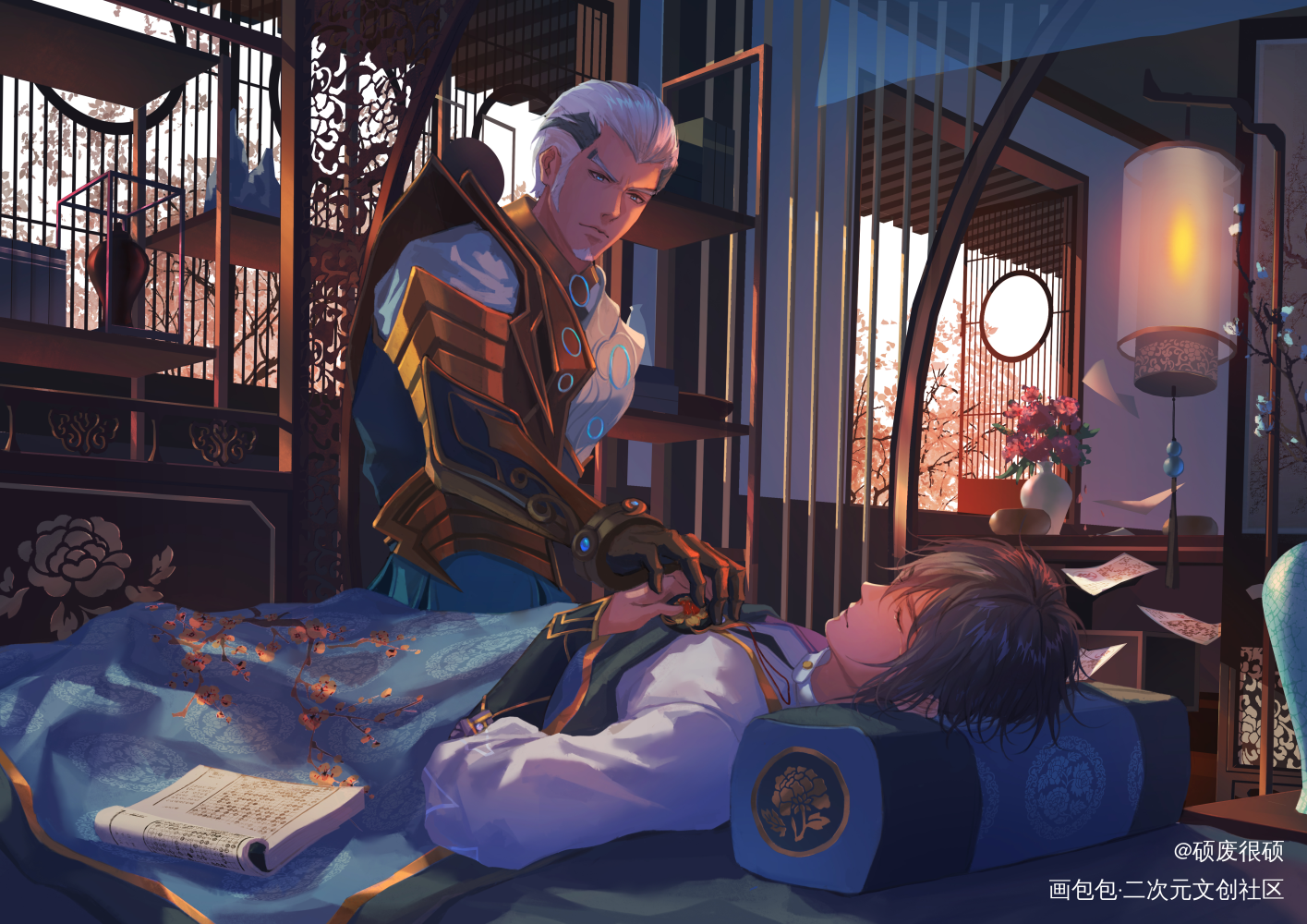 震星_王者荣耀司空震弈星我要上首推司弈震星绘画作品