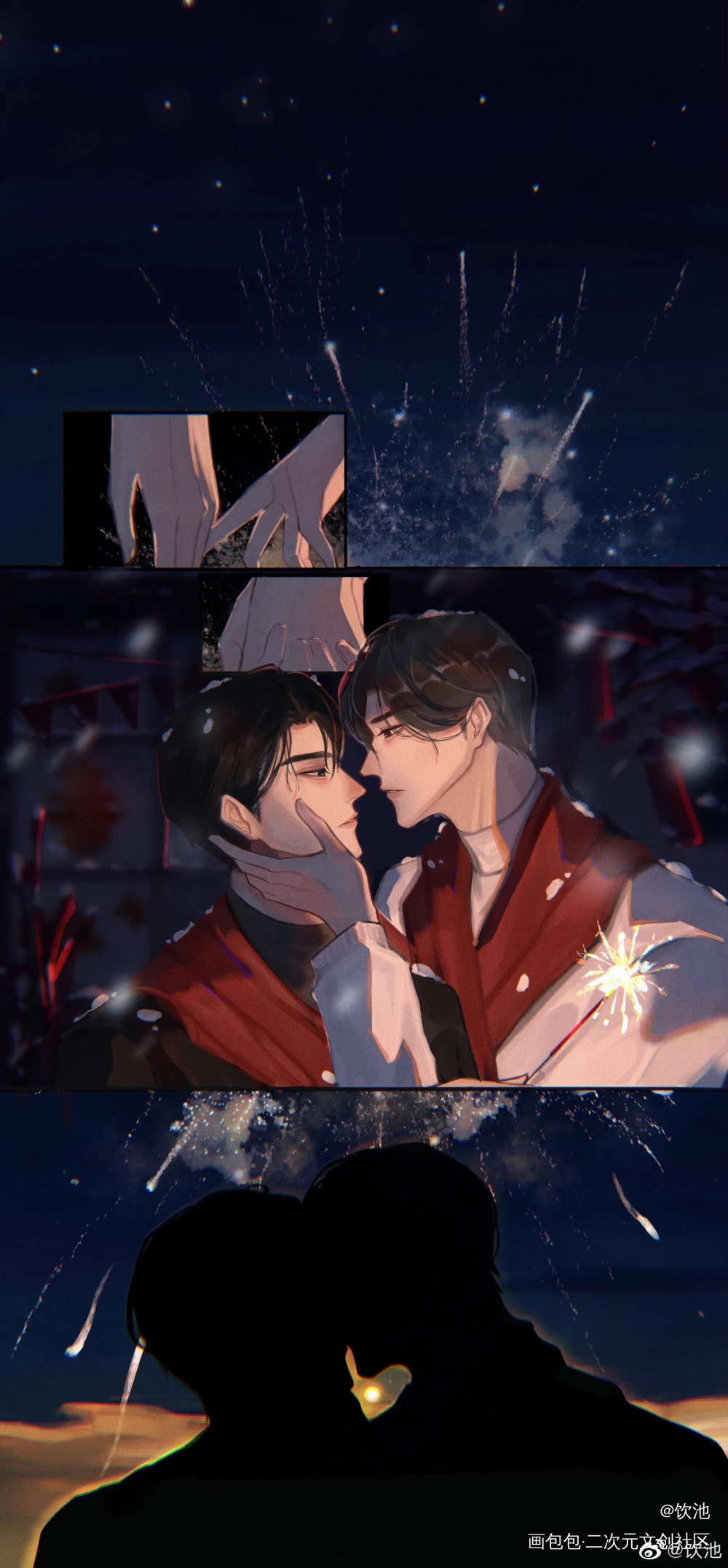 补一下新年贺图～_病案本绘画作品