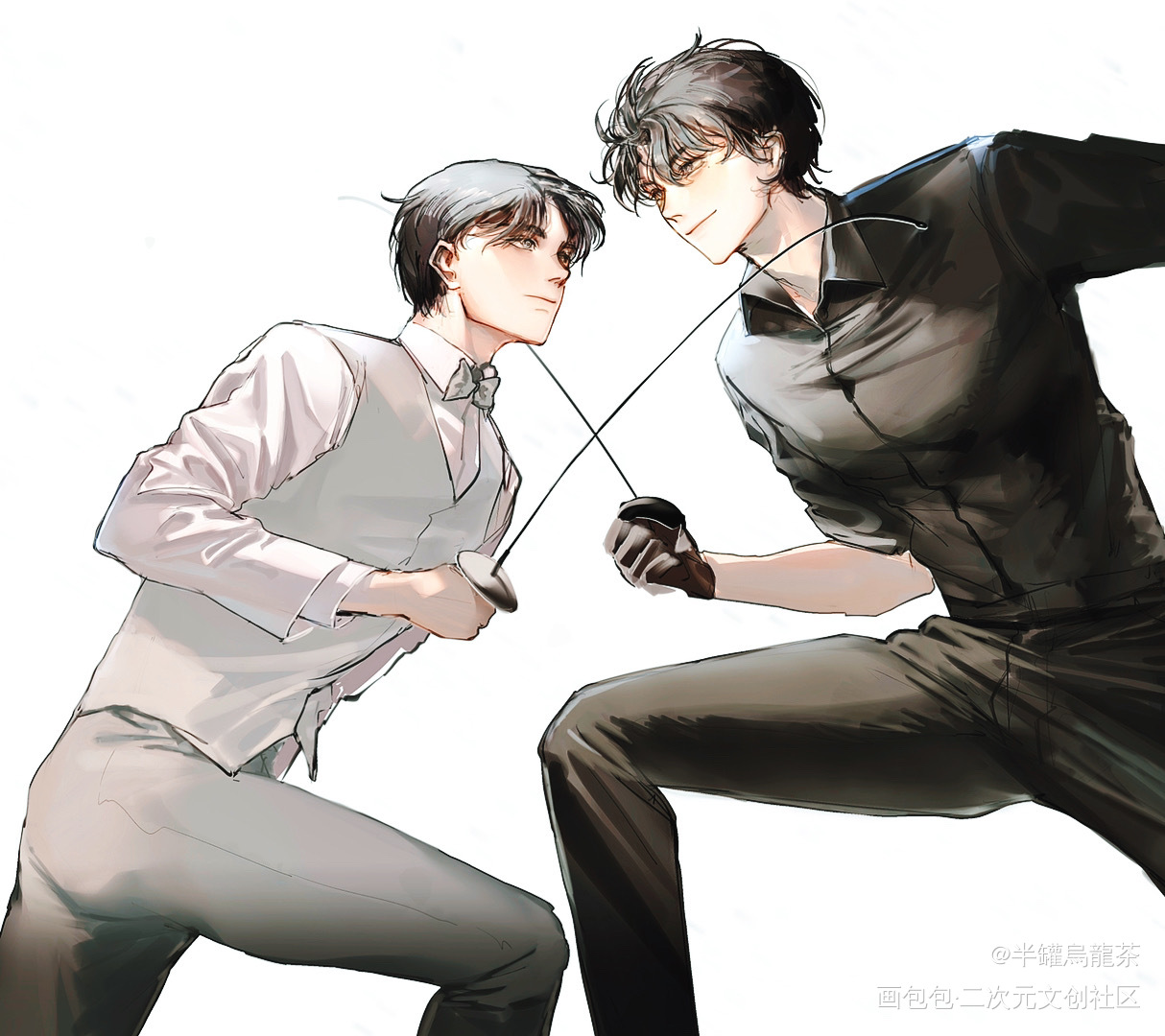 _谁把谁当真188男团妹叔绘画作品