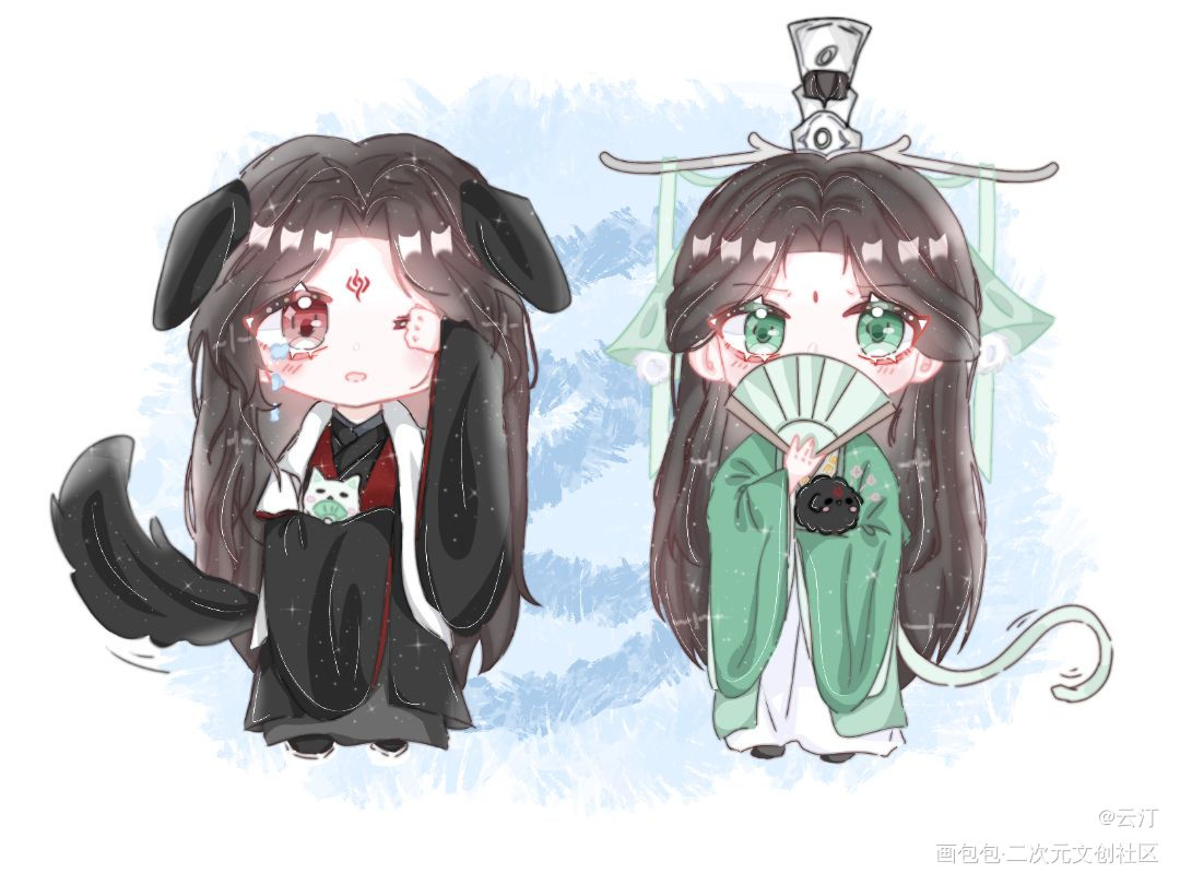 兽耳冰秋_人渣反派自救系统冰秋墨香铜臭绘画作品