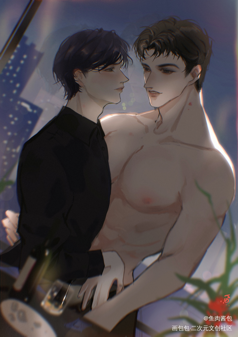 夜夜夜夜_破云严江严峫江停绘画作品