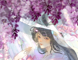 忘川风华录的西施美女_绘画作品