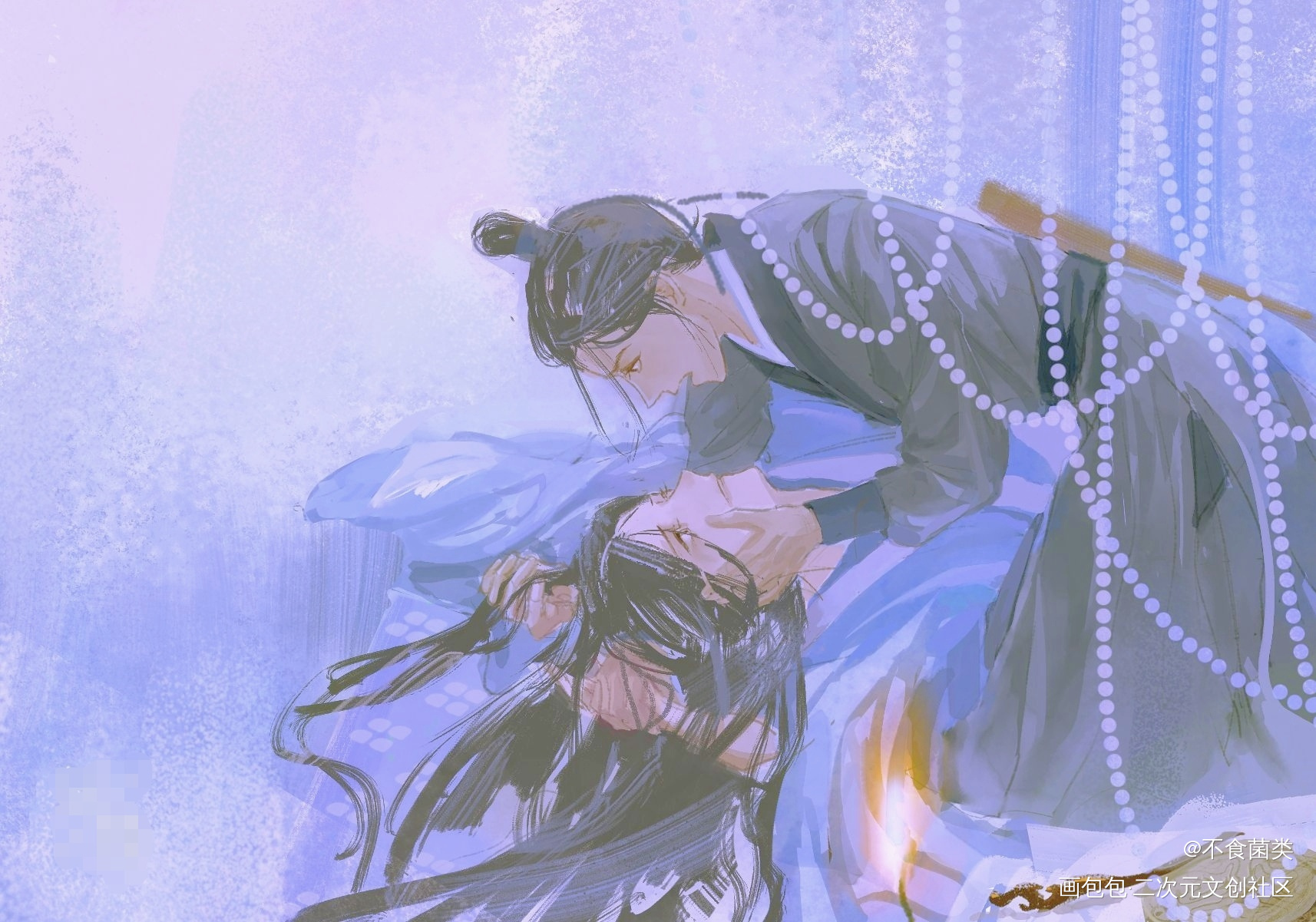 _将进酒乔天涯姚温玉绘画作品