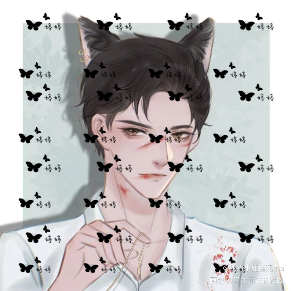 顾总的黑皮🐍谁能不爱呢_针锋对决188男团原顾绘画作品
