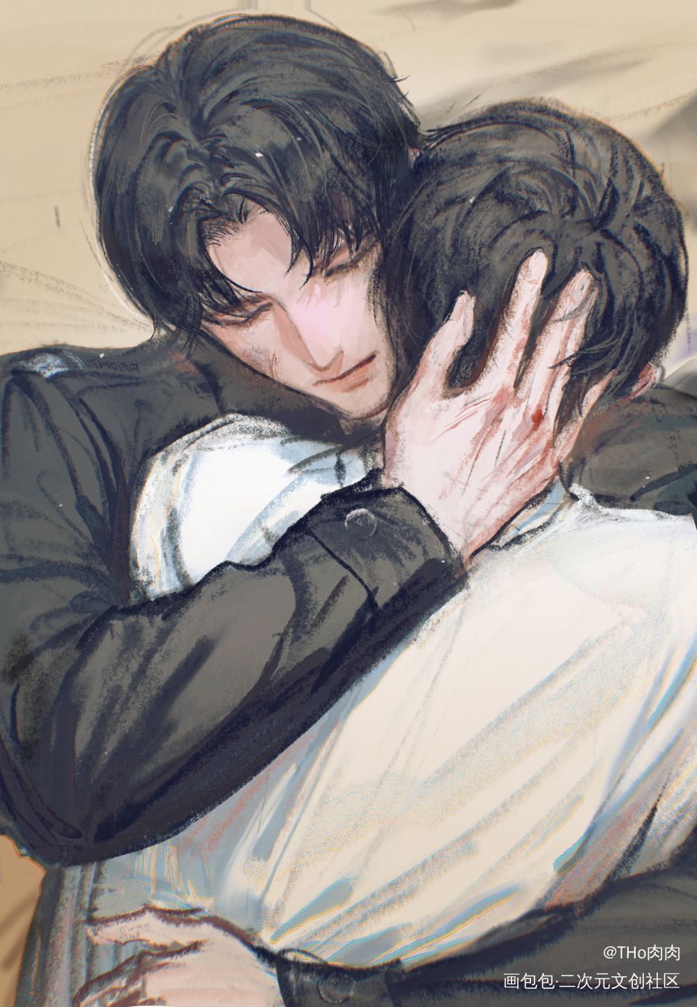 安折5555_小蘑菇绘画作品