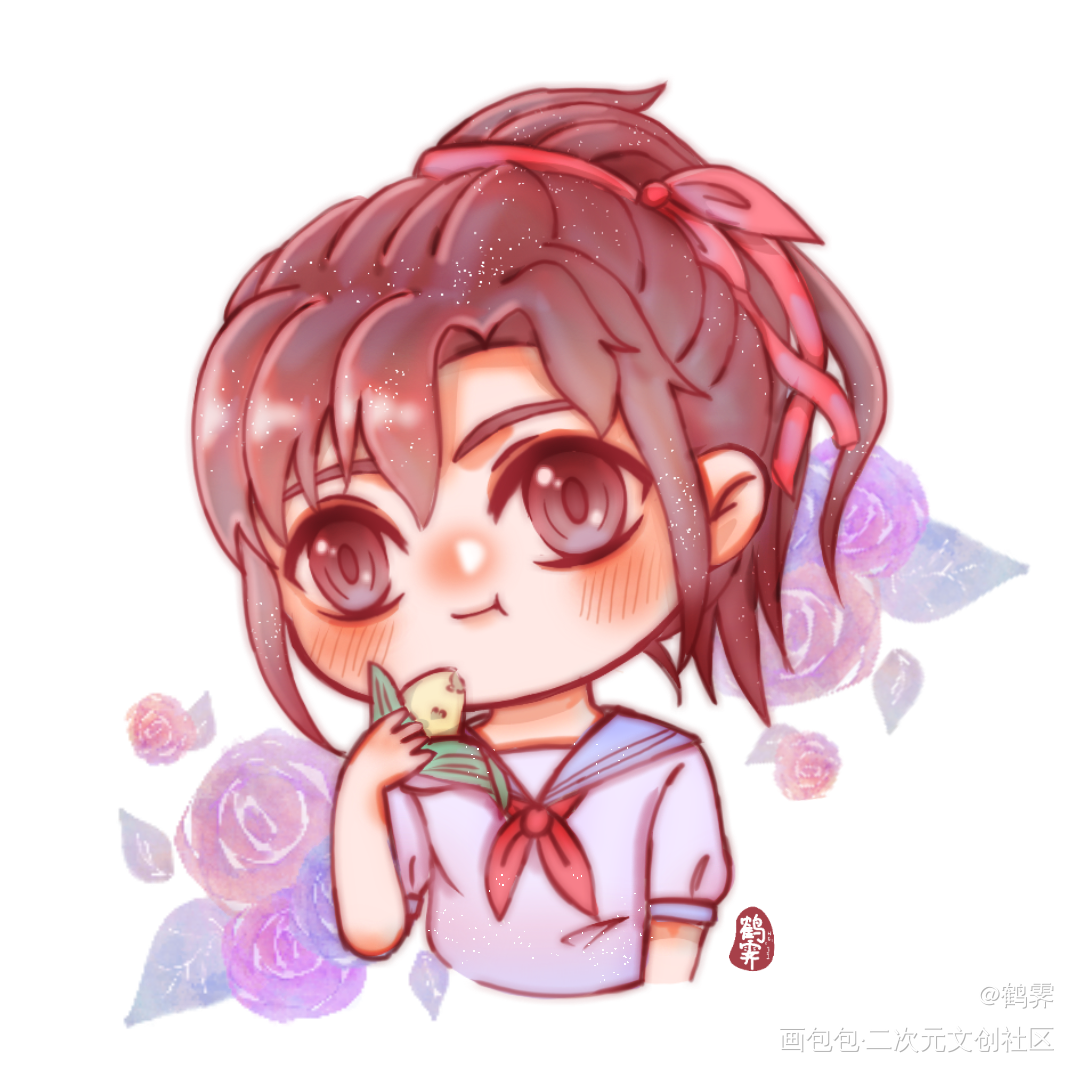 端午快乐呀~_魔道祖师魏婴魏无羡Q版魔道祖师Q版指绘绘画作品