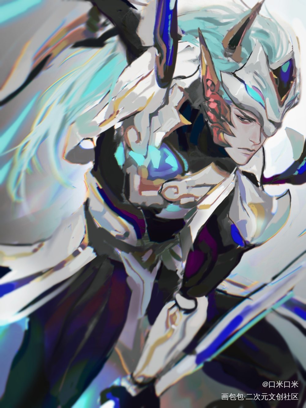 虽然皮肤不行 但是他是马超呀_王者荣耀马超同人绘画作品