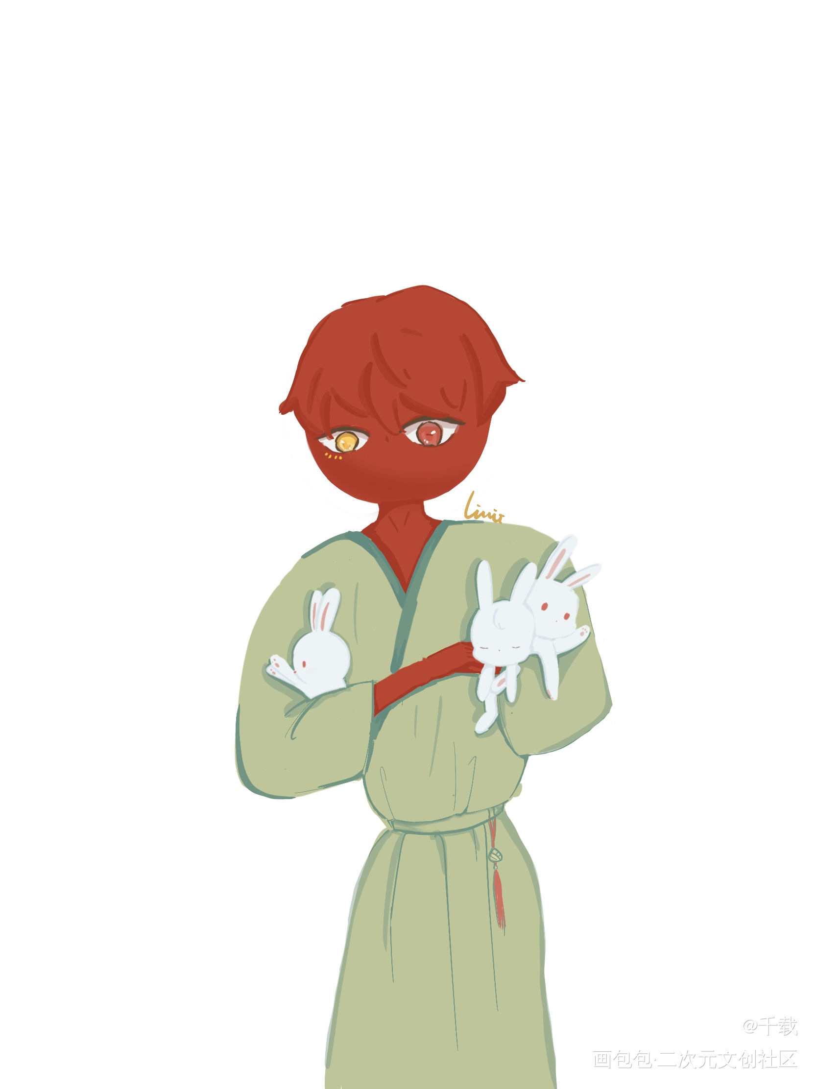 ch瓷爹_手绘摸鱼绘画作品
