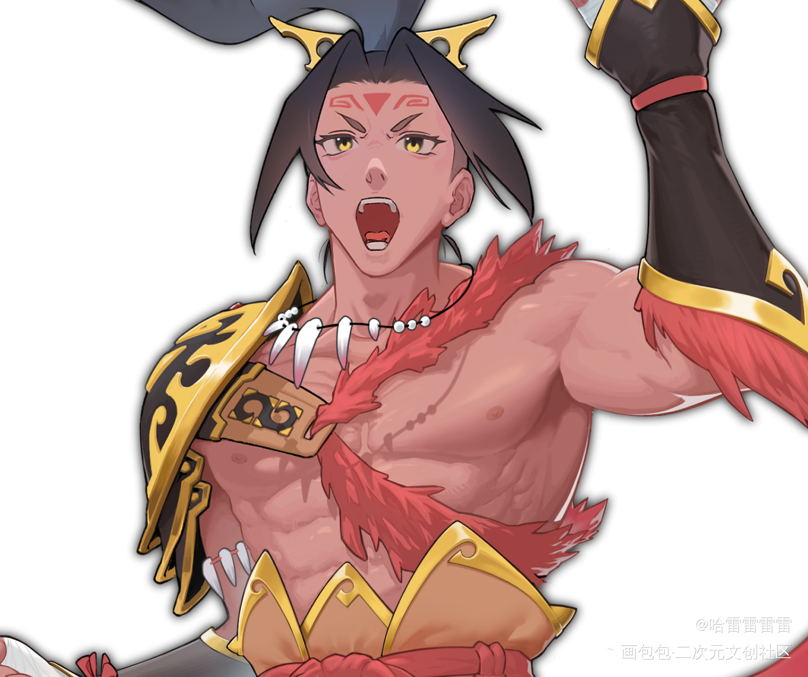 oc_立绘古风日系人设画画板绘绘画原创oc绘画作品