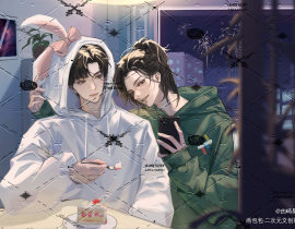 自习（约稿）_绘画作品
