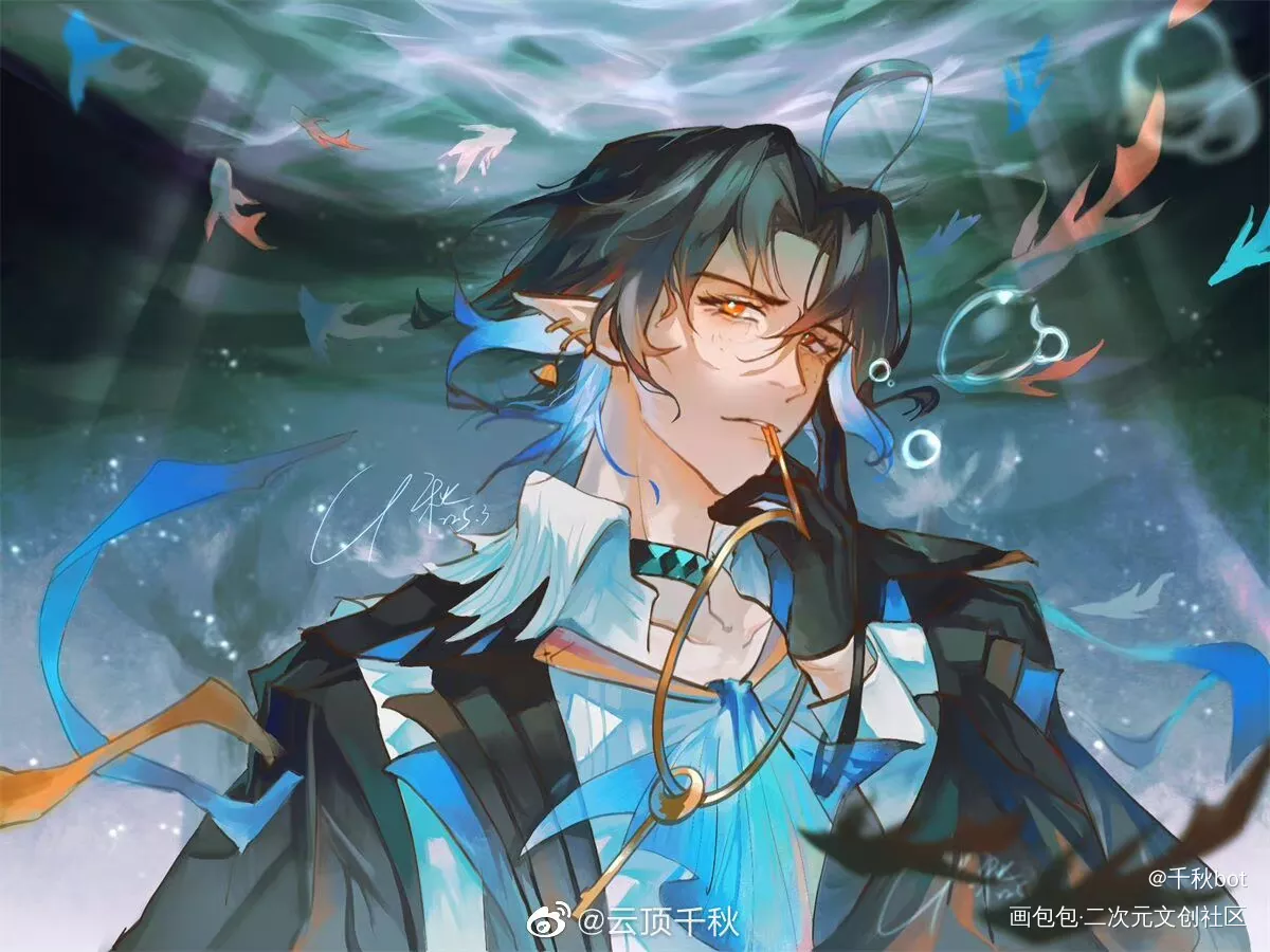 流明_明日方舟流明板绘涂同人绘画绘画作品