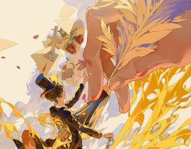 我痛苦啊，苦于无法触碰到您。_绘画作品