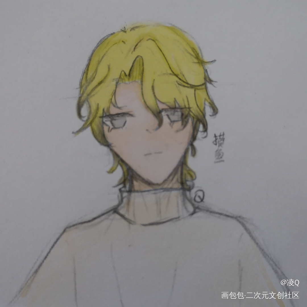 摸鱼_原作绘画作品