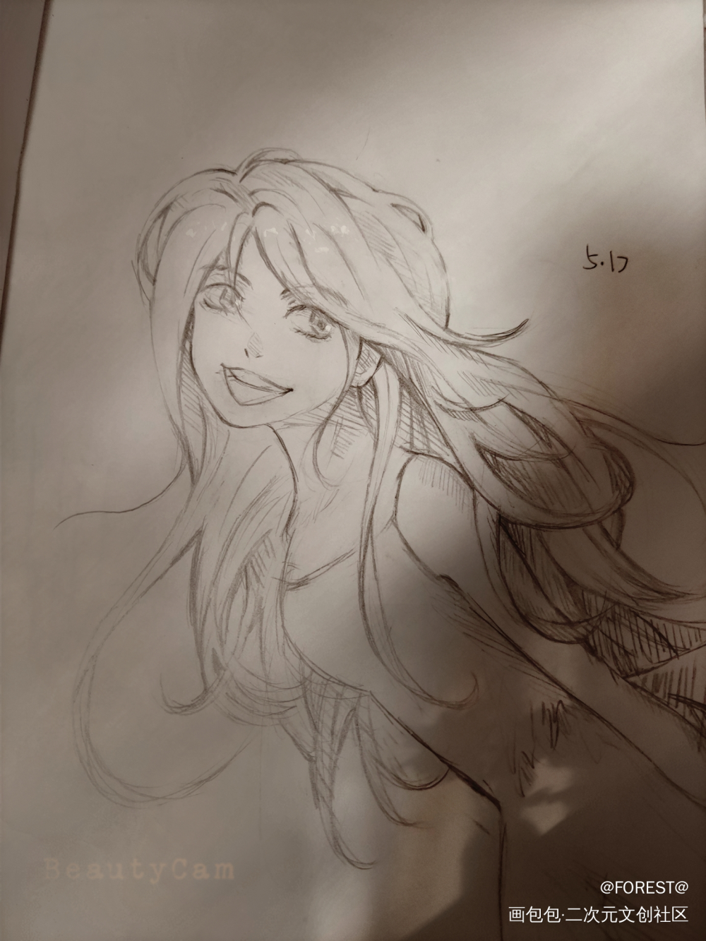 旧图_铅笔摸鱼页绘画作品