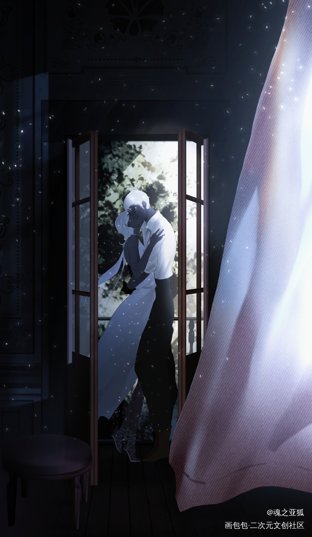 托斯卡纳之夏_光遇灯舞虚荣舞者光遇sky摸鱼绘画绘画作品