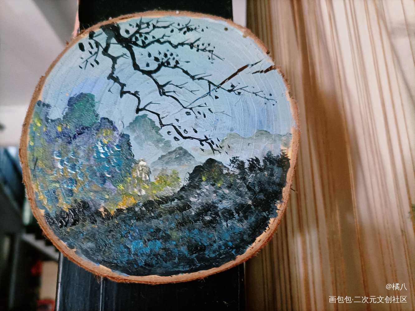画室一角_风景绘画作品