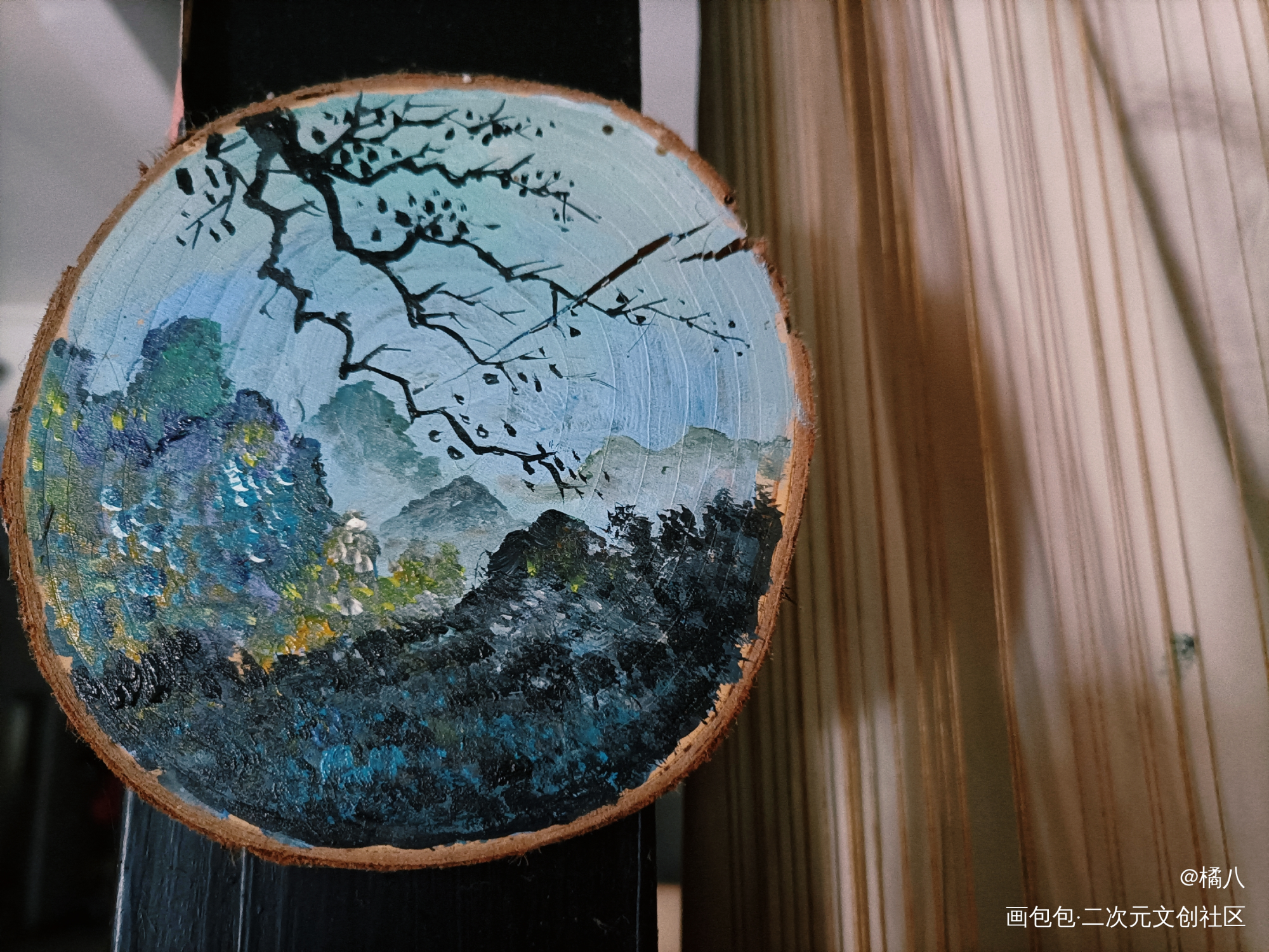 画室一角_风景绘画作品