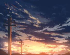 天空之镜_绘画作品