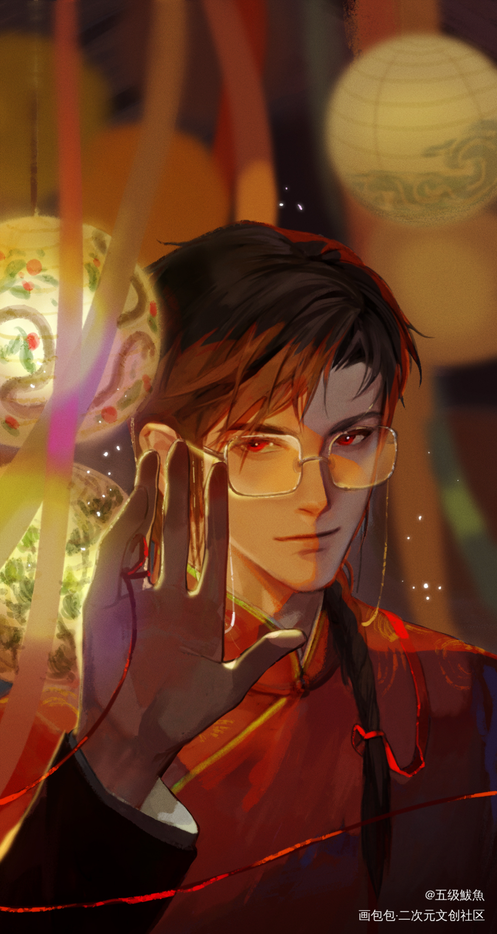 陆沉_光与夜之恋绘画作品