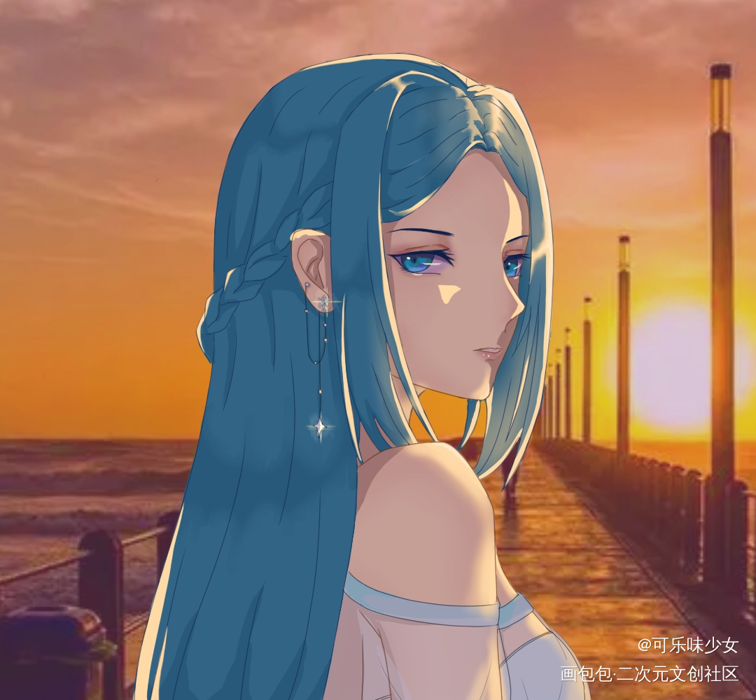 现代装昭君_王者荣耀王昭君绘画作品