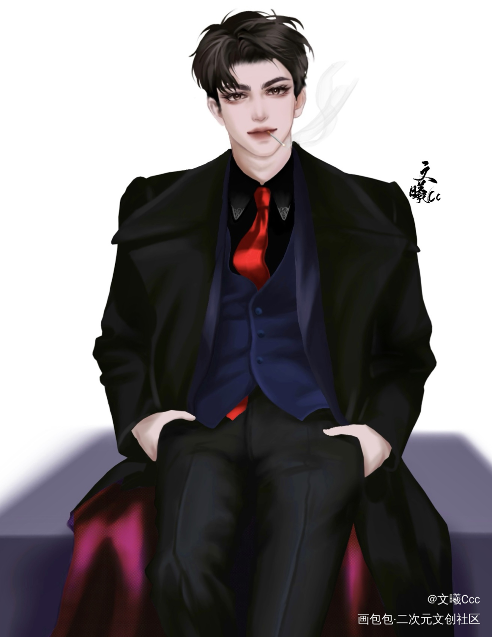 邵总今天的领带是李总买的_娘娘腔188男团群秀邵群绘画作品