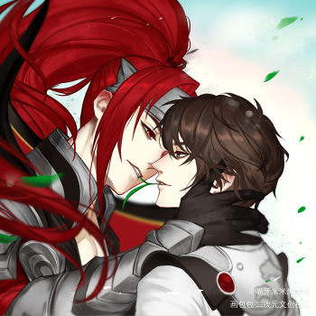 信白_王者荣耀信白韩信李白绘画作品