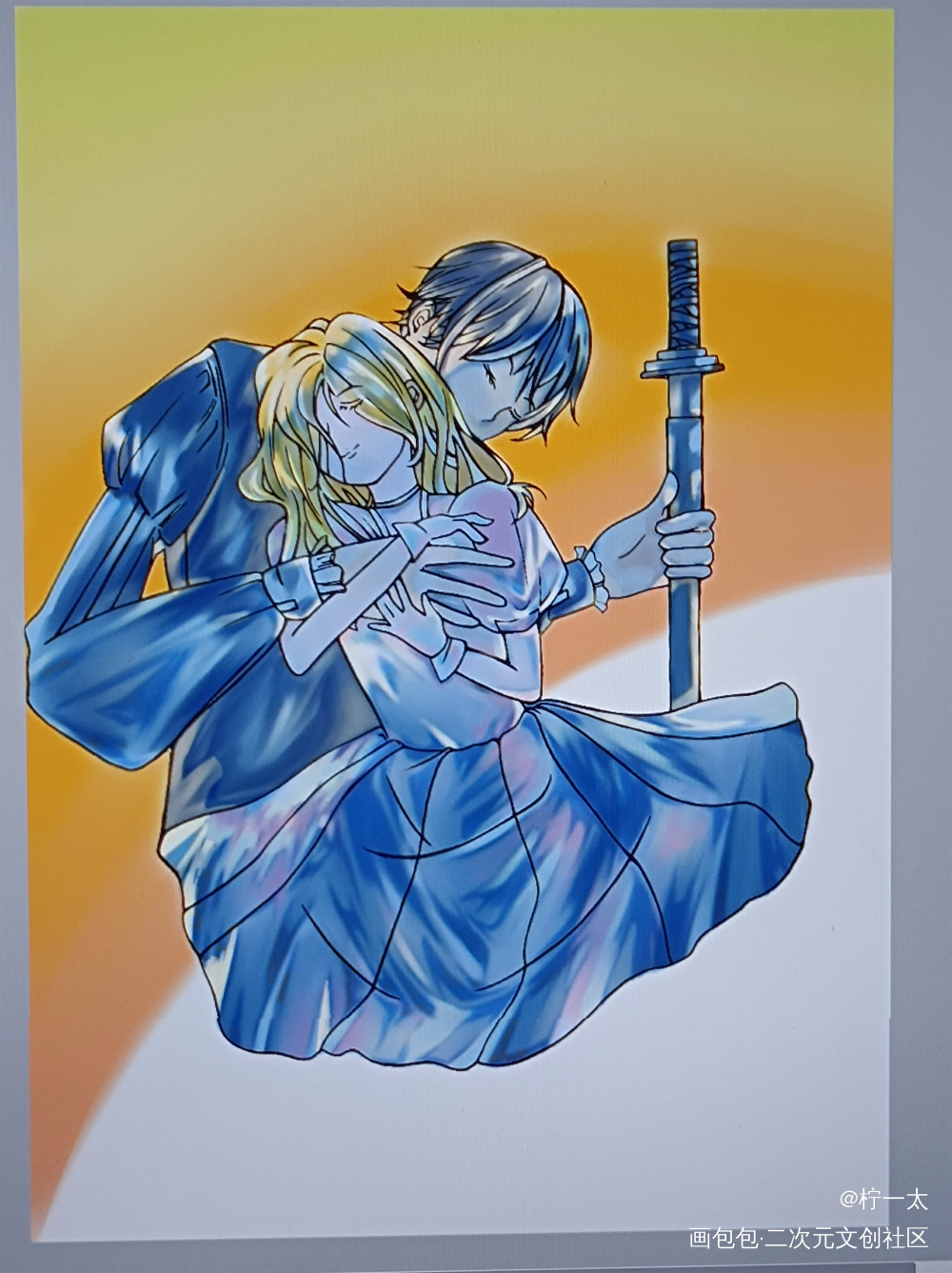 _板绘涂摸鱼页绘画作品