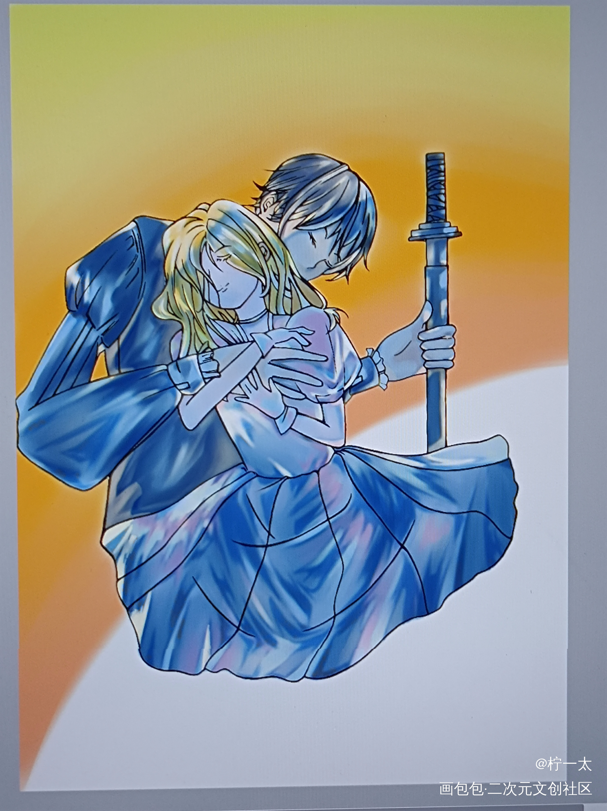_板绘涂摸鱼页绘画作品
