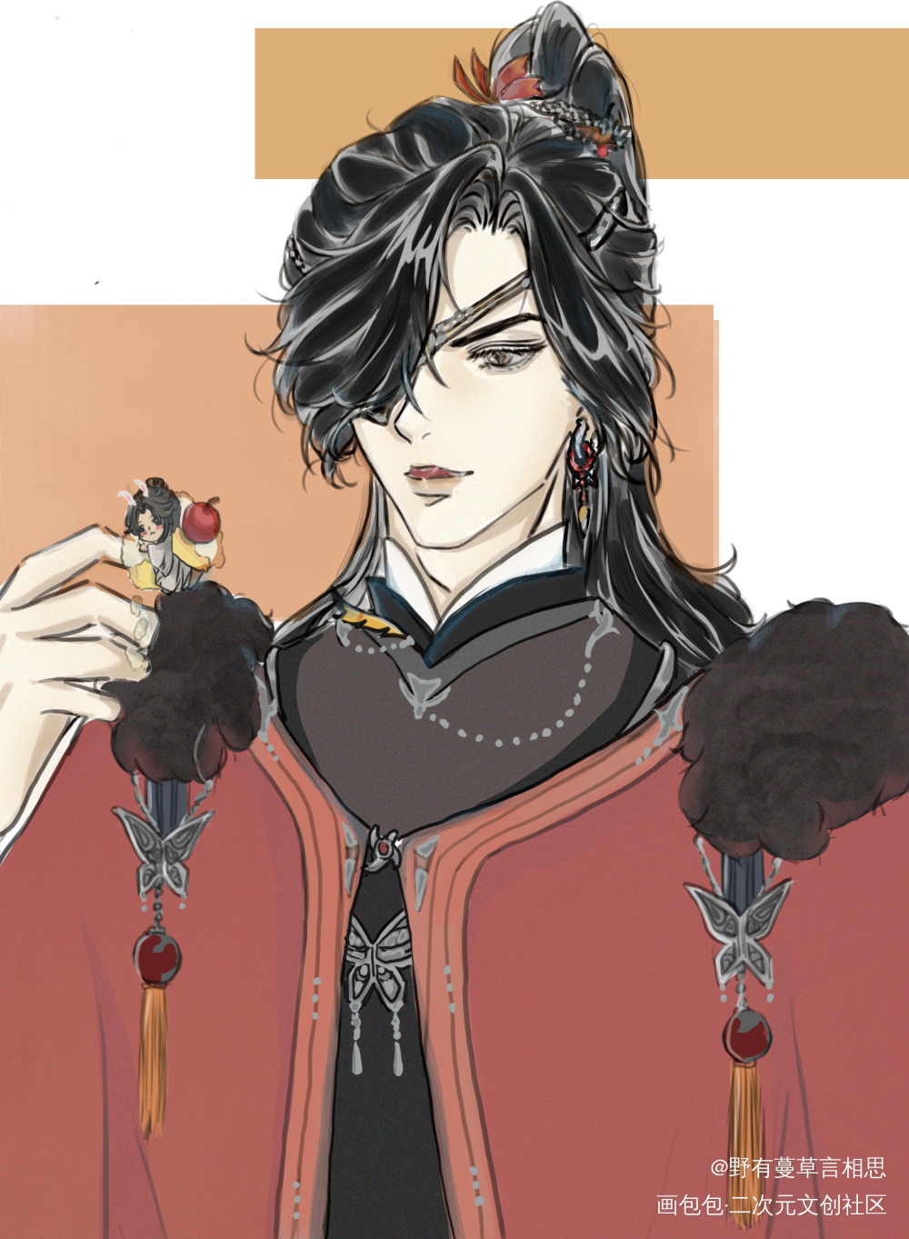 滤镜_天官赐福绘画作品